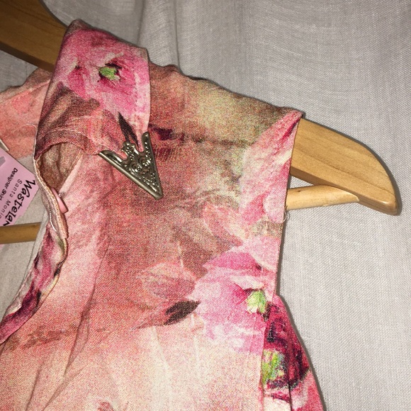 Vintage cropped floral top - Picture 2 of 5